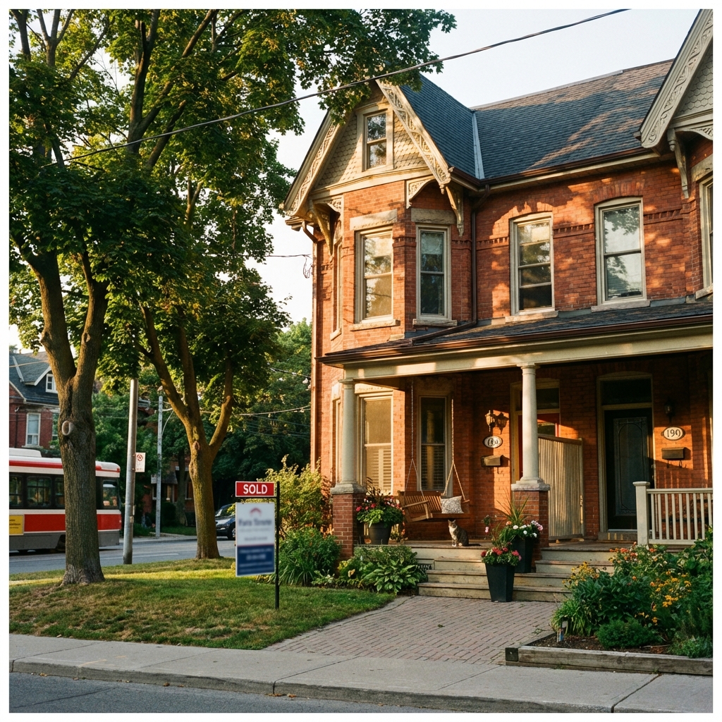 Charming Leslieville Semi